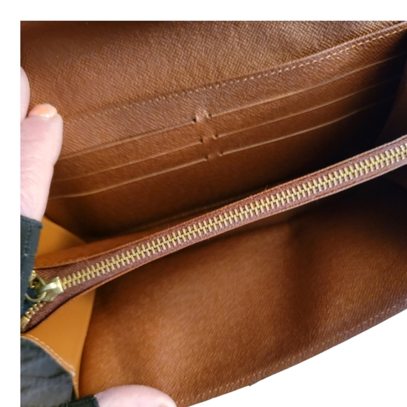 LOUIS VUITTON | Monogram Portefeuille Sarah M61734 Long Wallet - Picture 11 of 15